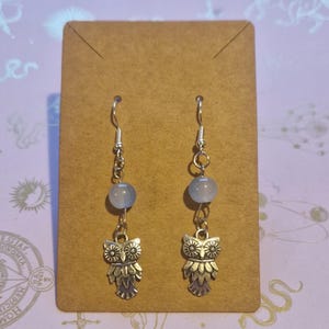 Athena Devotional Earrings - Hellenic, Pagan, Ancient Greek Jewellery
