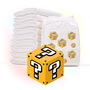 Adult Diaper Mystery Bundle - ABDL Diapers Random Starter