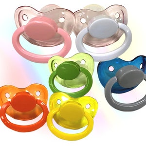 Adult Pacifier - Special Transparent Shield Edition - ABDL Dummy