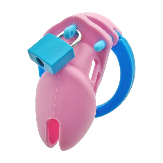 Custom Chastity Cage Builder Silicone Multicolour Small Male Lock