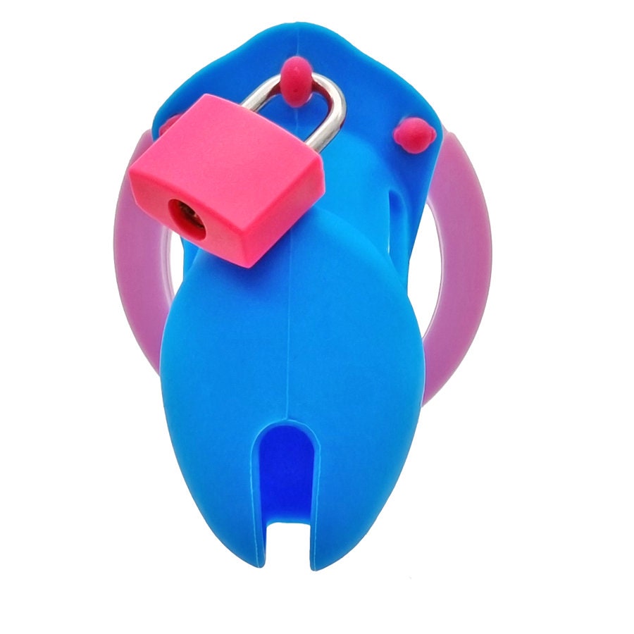 Silicone Spikes Male Chastity Cage New Design A140
