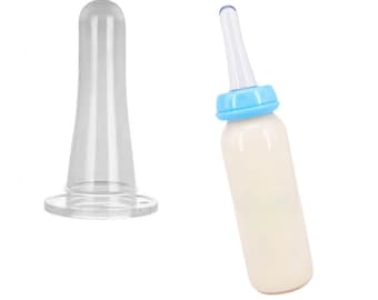 Adult Bottle Silicone Nipples ABDL Bottle Teats 