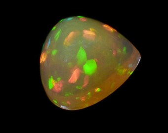 opal stone Opal cabochon ethioipian opal cabochon 10.0x13.30mm ethiopian fire opal 4.10 ct ethiopian welo opal AAA grade opal HONEY OPAL