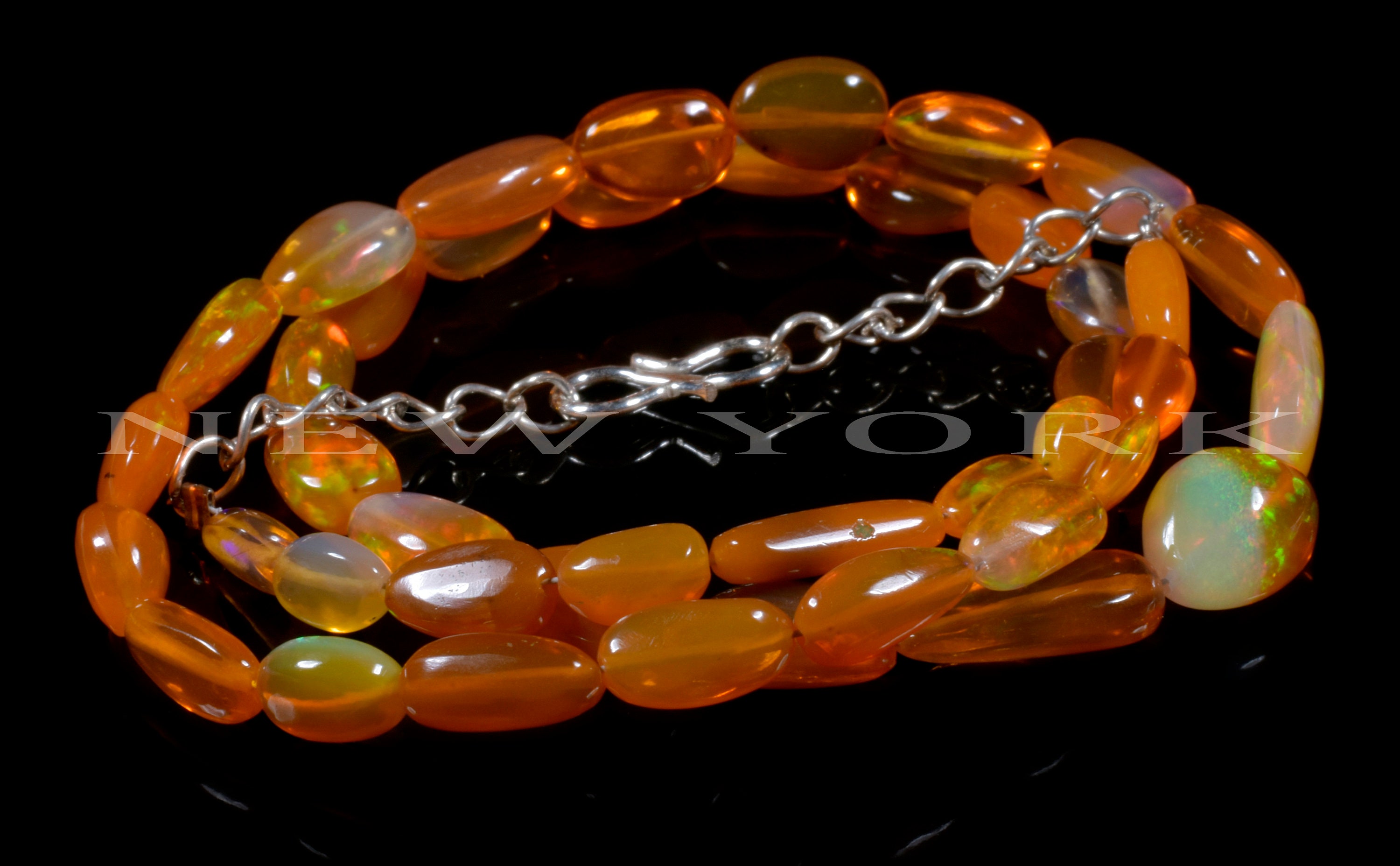 Wholesale Beads 55 Cts Weight Fire Opal Necklace 16 Inches Strand Natural Ethiopian Orange Opal Smooth Nuggets Beads 7.5x4.5-13.5x8 MM Wholesale Beads 55 Cts Weight Fire Opal Necklace 16 Inches Strand Natural Ethiopian Orange Opal Smooth Nuggets Beads 7.5x4.5-13.5x8 MM
