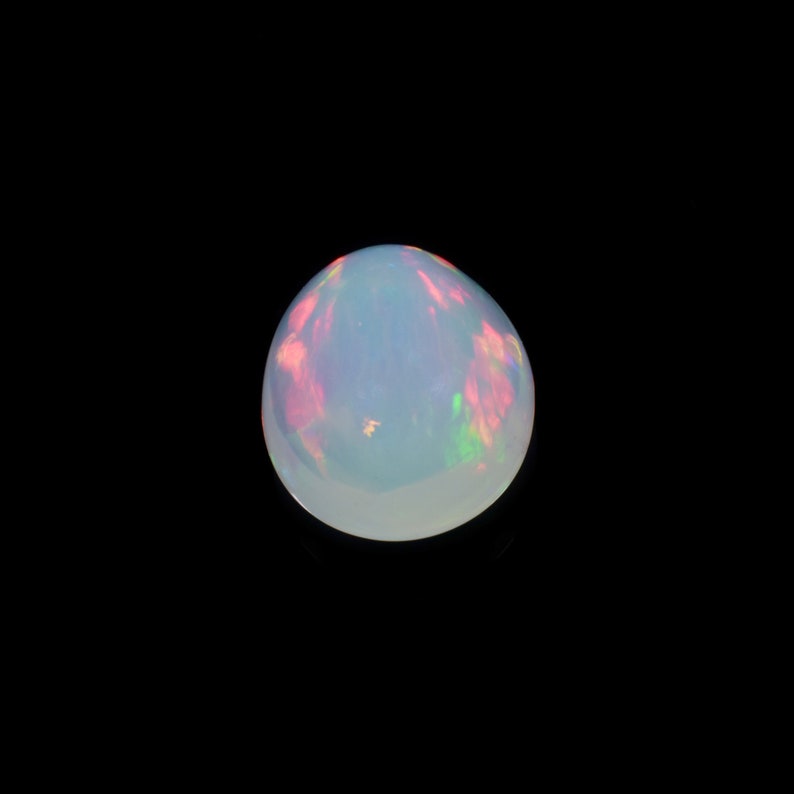 Most Beautiful Stone Of Vived Flashes SKU#NY626S 3.10 Cts Weight Of 12x10 Mm Size Ethiopian Mined Natural Ethiopian Opal Oval Cabochons