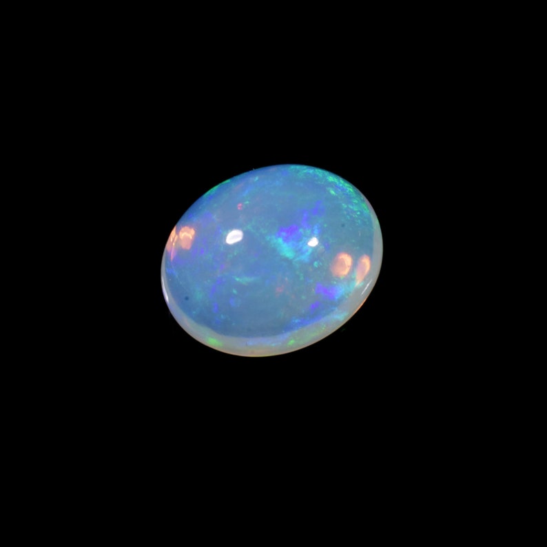 Ethiopian Mined Natural Ethiopian Opal Oval Cabochons Most Beautiful Stone Of Vived Flashes #NY1632S 3 Cts Weight Of 11x9 Mm Size