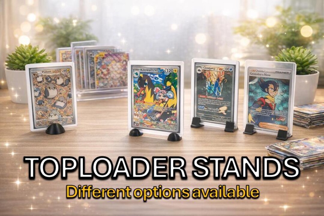 Top Load Display Minimalist 3D Printed Top Loader Display Standv - Etsy