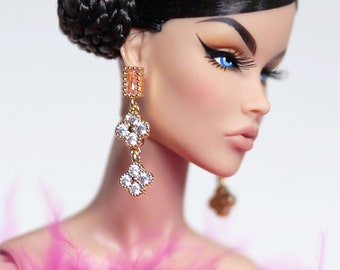 Lucky Charm - Doll Earrings for 12” dolls / Integrity Toys / Fashion Royalty / Nuface / Poppy Parker / Barbie