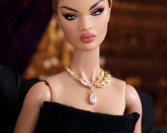 Delicate Chains - Doll Necklace for 12” dolls / Integrity Toys / Fashion Royalty / Nuface / Poppy Parker / Barbie / Silkstone