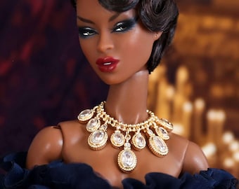 Royal Glamour - Collana per bambole da 12" / Integrity Toys / Fashion Royalty / Nuface / Poppy Parker / Muses