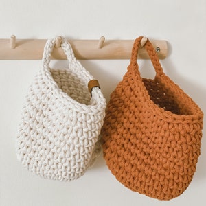 PATTERN, Hanging Basket Pattern, PDF Pattern, Crochet Hanging Bag, Patron Ciesto Ganchillo, Panier Suspendu Patron, Crochet Bag Pattern image 3