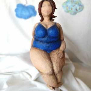 Bañista traje azul