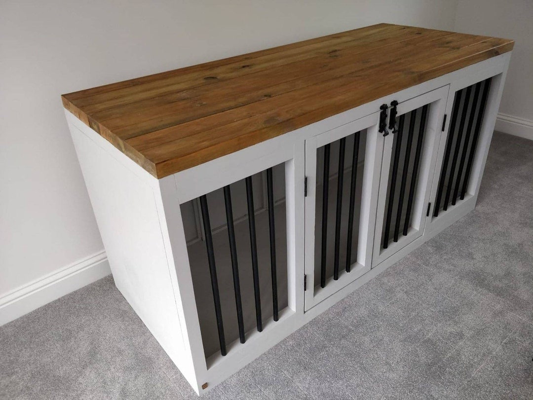 Handmade, Bespoke Wooden Dog Crates and Dog Crate Furniture Etsy UK