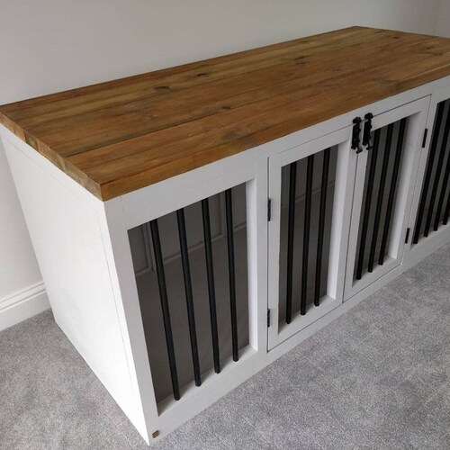 Handmade Bespoke Wooden Dog Crates and Dog Crate Furniture Etsy