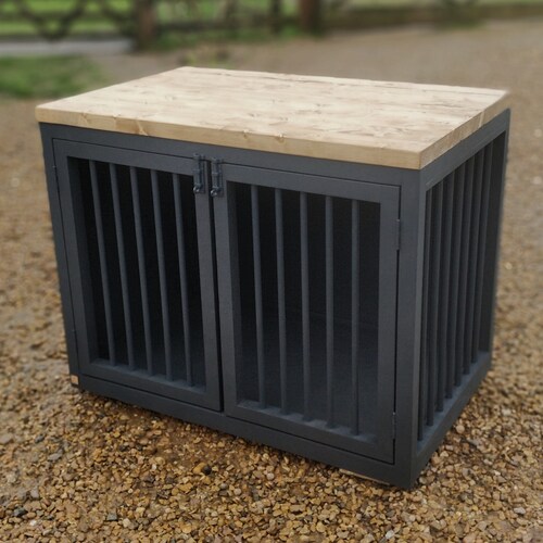 Handmade Bespoke Wooden Dog Crates and Dog Crate Furniture Etsy UK