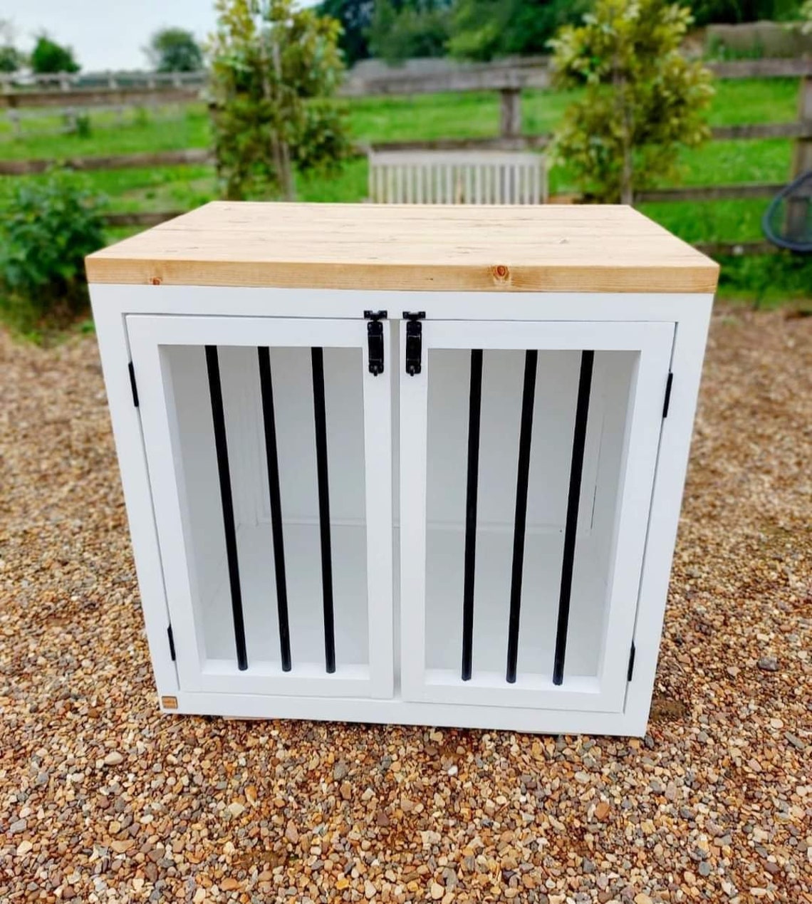 Handmade Bespoke Wooden Dog Crates and Dog Crate Furniture Etsy UK