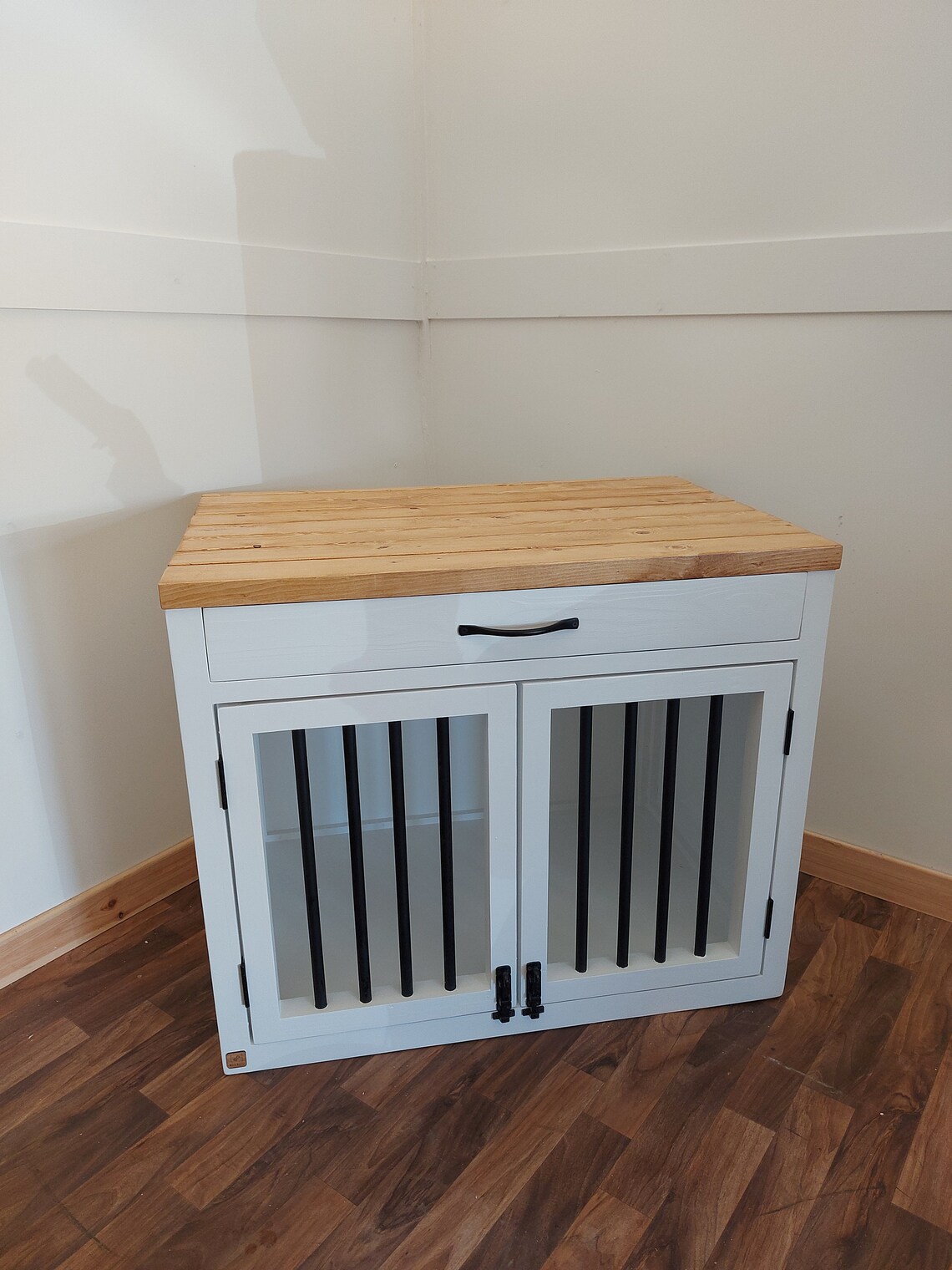Wooden Handmade Dog Crates With Drawers or Storage Etsy UK