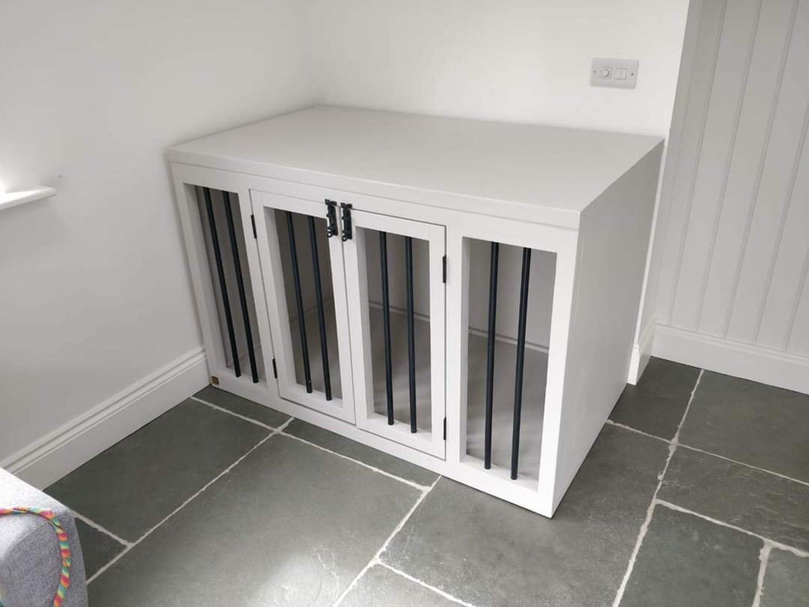 Picture of Handmade Wooden Dog Crate Dog Crate Furniture - Etsy UK