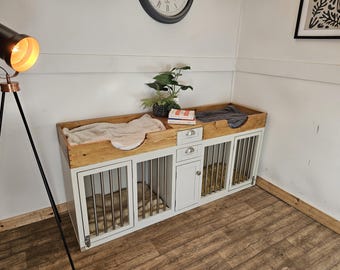Bespoke Wooden Dog Crates and Dog Crate Furniture, handmade