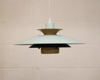 Vintage Jeka Metaltryk Volga Lamp: Full Restored - Danish Modern
