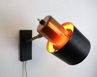 Lampe murale emblématique Jo Hammerborg | Brouillard et Morup | Modèle Alfa - Danemark 1966