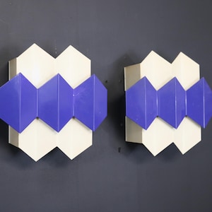 Rare Lyfa Septet Wall Lamps: Bent Karlby Danish Design, 1960s Pair