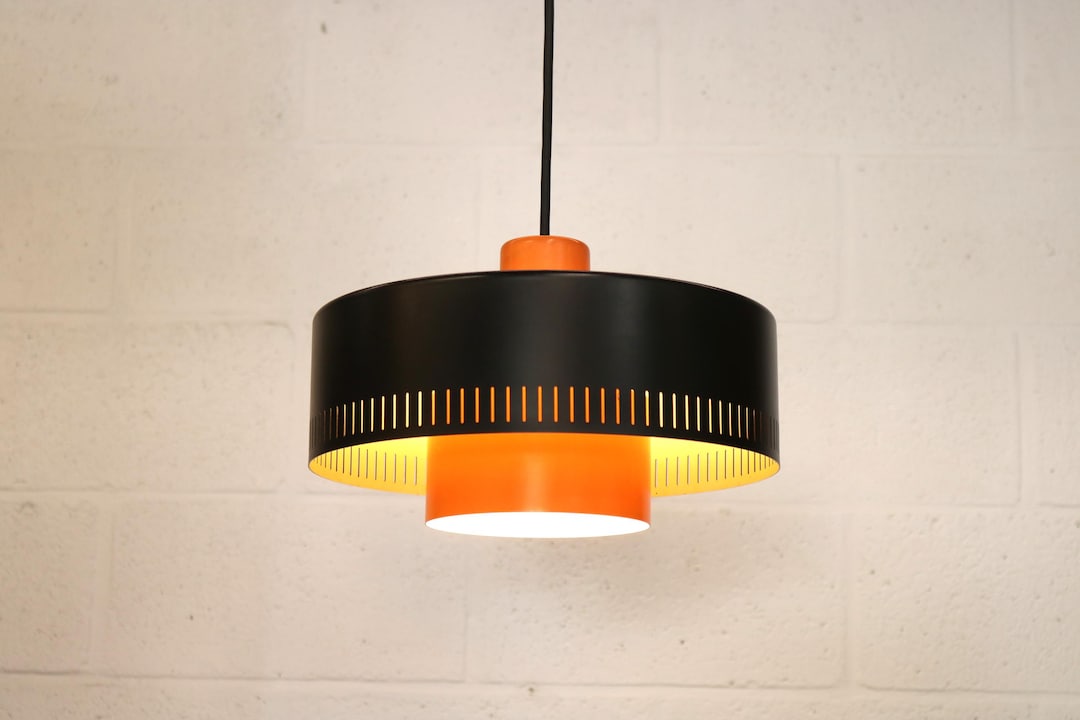 Vintage Jo Hammerborg Lamp | Fog & Morup | Model Metro - Denmark