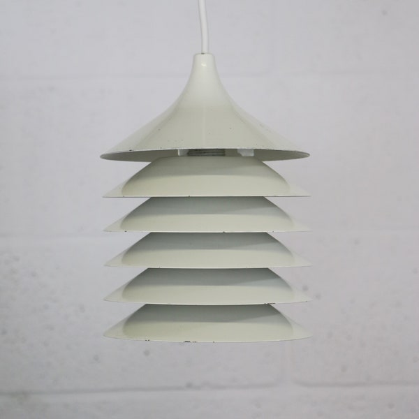 Vintage IKEA Lampe: Weiss Duett T202, Bent Gantzel Boysen Scandinavian Leuchten
