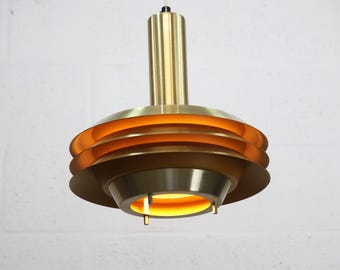 Vintage Lyskaer Belysning-lamp: Deens Space Age-ontwerp, model 705