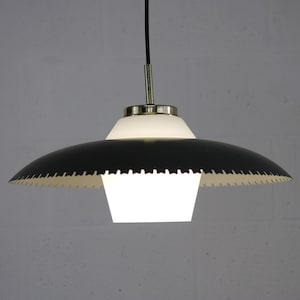 Vintage Bent Karlby Lyfa Ceiling Lamp: Danish Mid-Century Modern Lighting