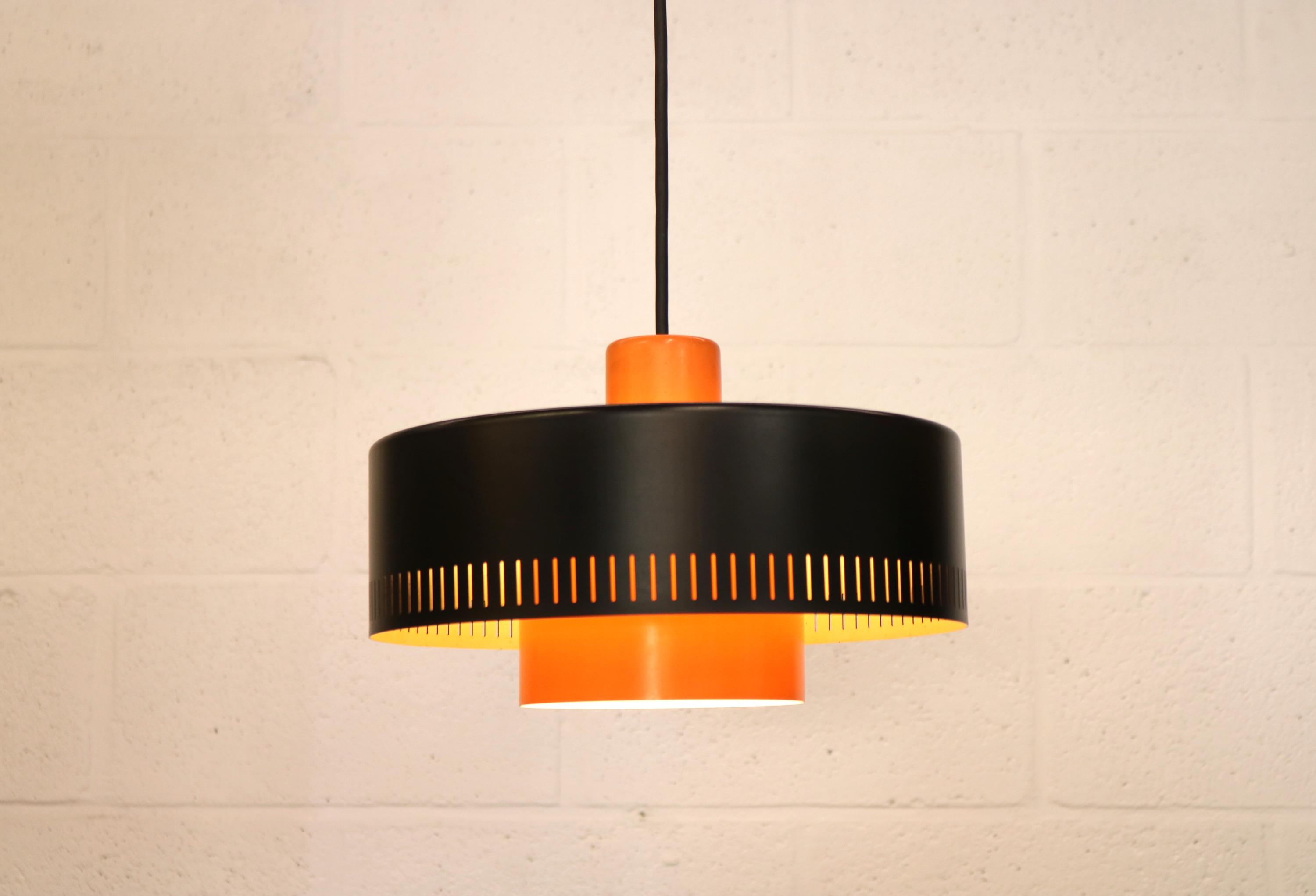 Vintage Jo Hammerborg Lamp | Fog & Morup | Model Metro - Denmark