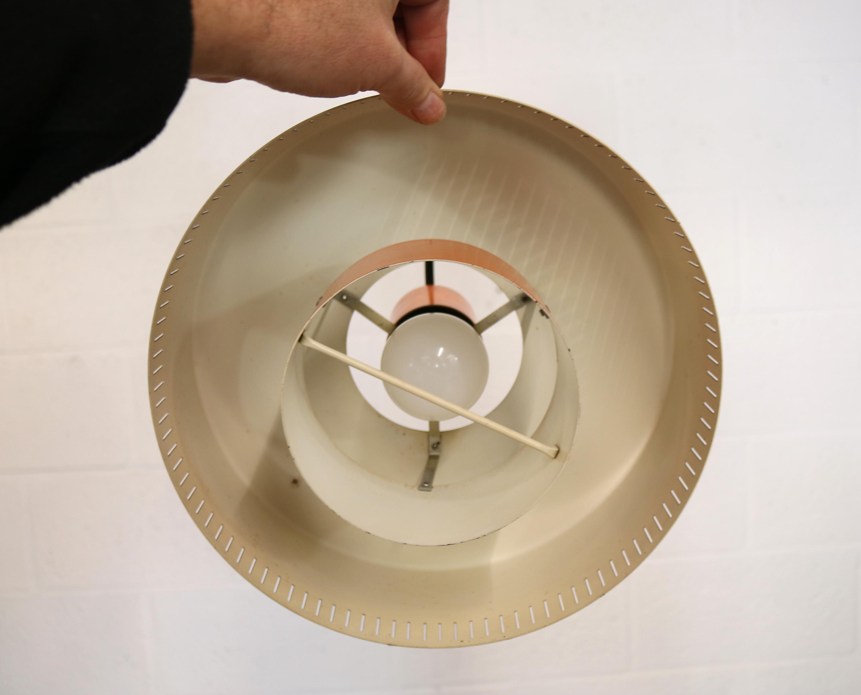 Vintage Jo Hammerborg Lamp | Fog & Morup | Model Metro - Denmark