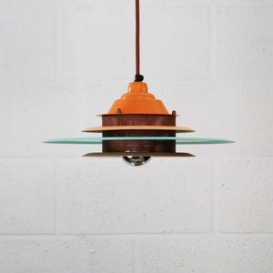 Belux Space Age Lamp: Danish Modern Design, 1970s