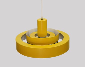 Midcentury moderne hanglamp van Jo Hammerborg - Fog & Morup - model Equator