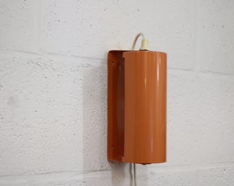 Lampa ścienna IKEA Lod typ V413 w kolorze łososiowym - Szwecja lata 80.