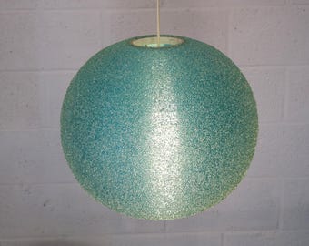 Blue XL Rotaflex Ball Lamp - Mid-Century Modern Sugar Lamp