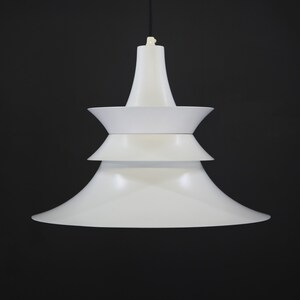 White Danish design pendant lamp*** Denmark 1970  *** Scandinavian top design *** Modern