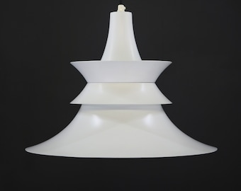 White Danish design pendant lamp*** Denmark 1970  *** Scandinavian top design *** Modern