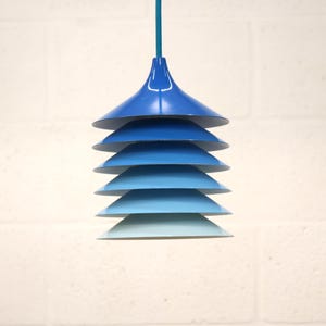 Vintage IKEA Original Blue Lamp - Duett T202 - Bent Gantzel Boysen