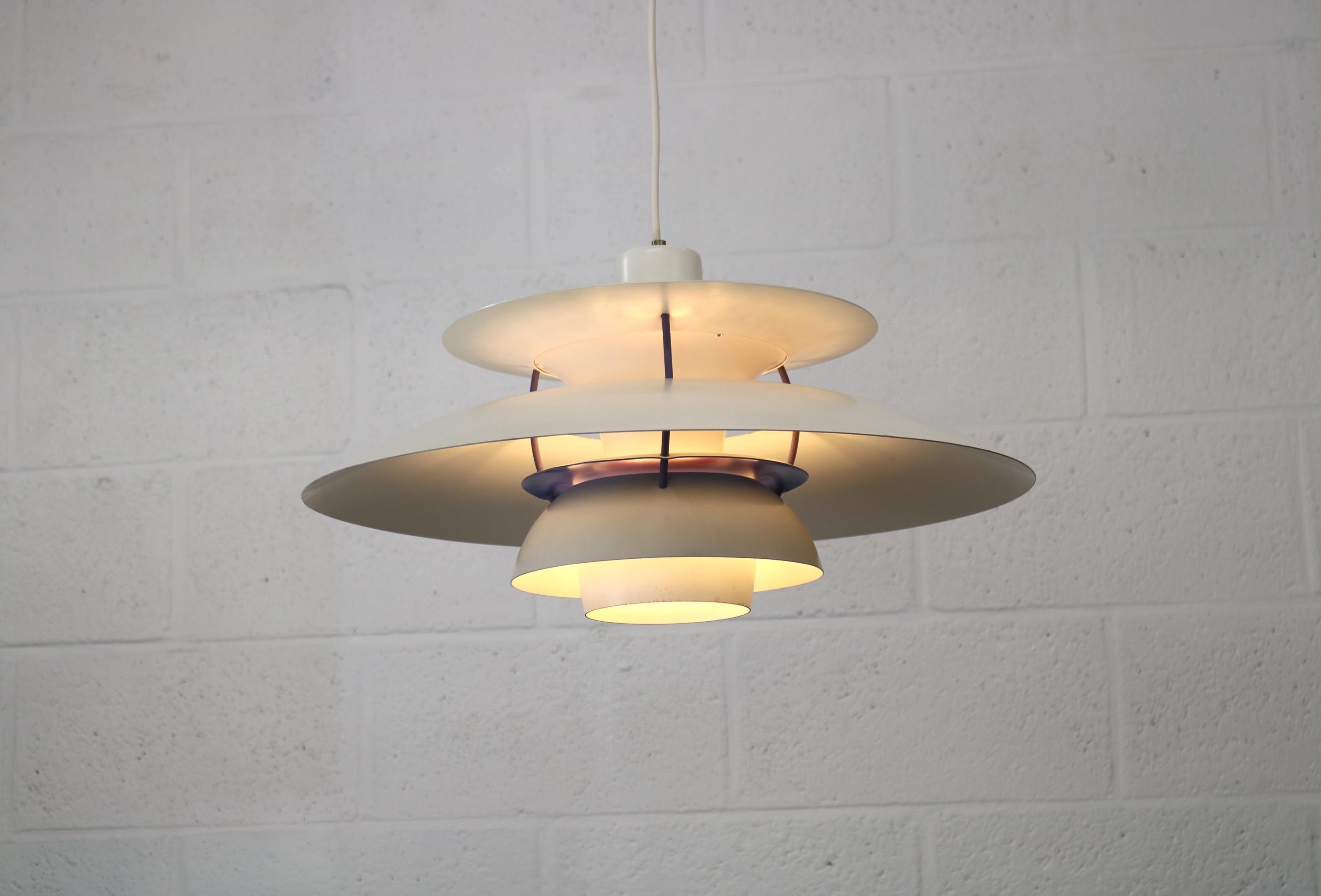 本物のデンマークのもの - PH5 ペンダント - オリジナル ホワイト
