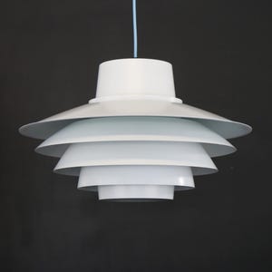 Sven Middelboe Verona Lamp: 1960s Scandinavian Brass Pendant