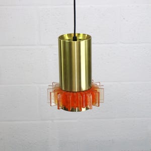 Priest Collar or 'Symfoni' pendant light by Claus Bolby in 1967, produced by CEBO Industri in Denmark 1967.