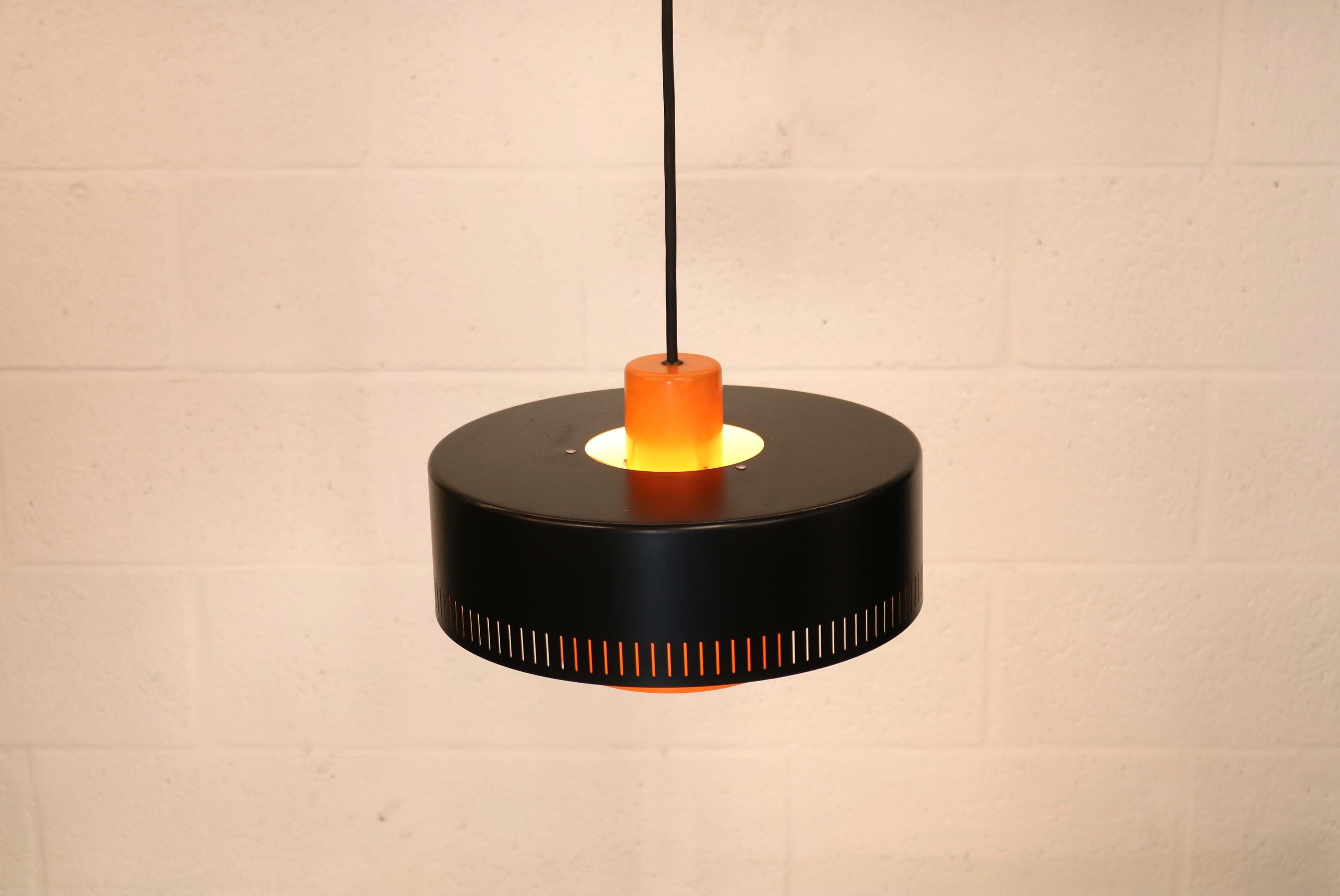 Vintage Jo Hammerborg Lamp | Fog & Morup | Model Metro - Denmark