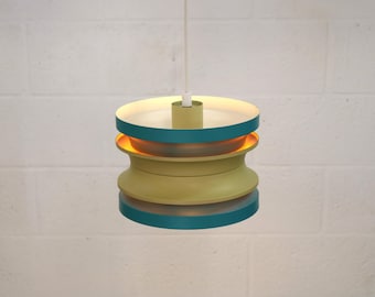 ZWEEDSE HANGLAMP | Carl Thore-Pendel | kleurrijke lampen | Jaren 70 | Modern uit het midden van de eeuw