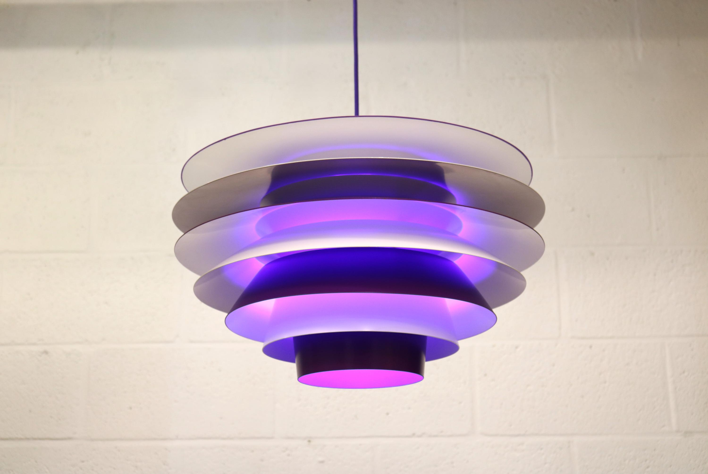 XL Nordisk Solar Verona Pendant Lamp by Sven Middelboe - 1980s