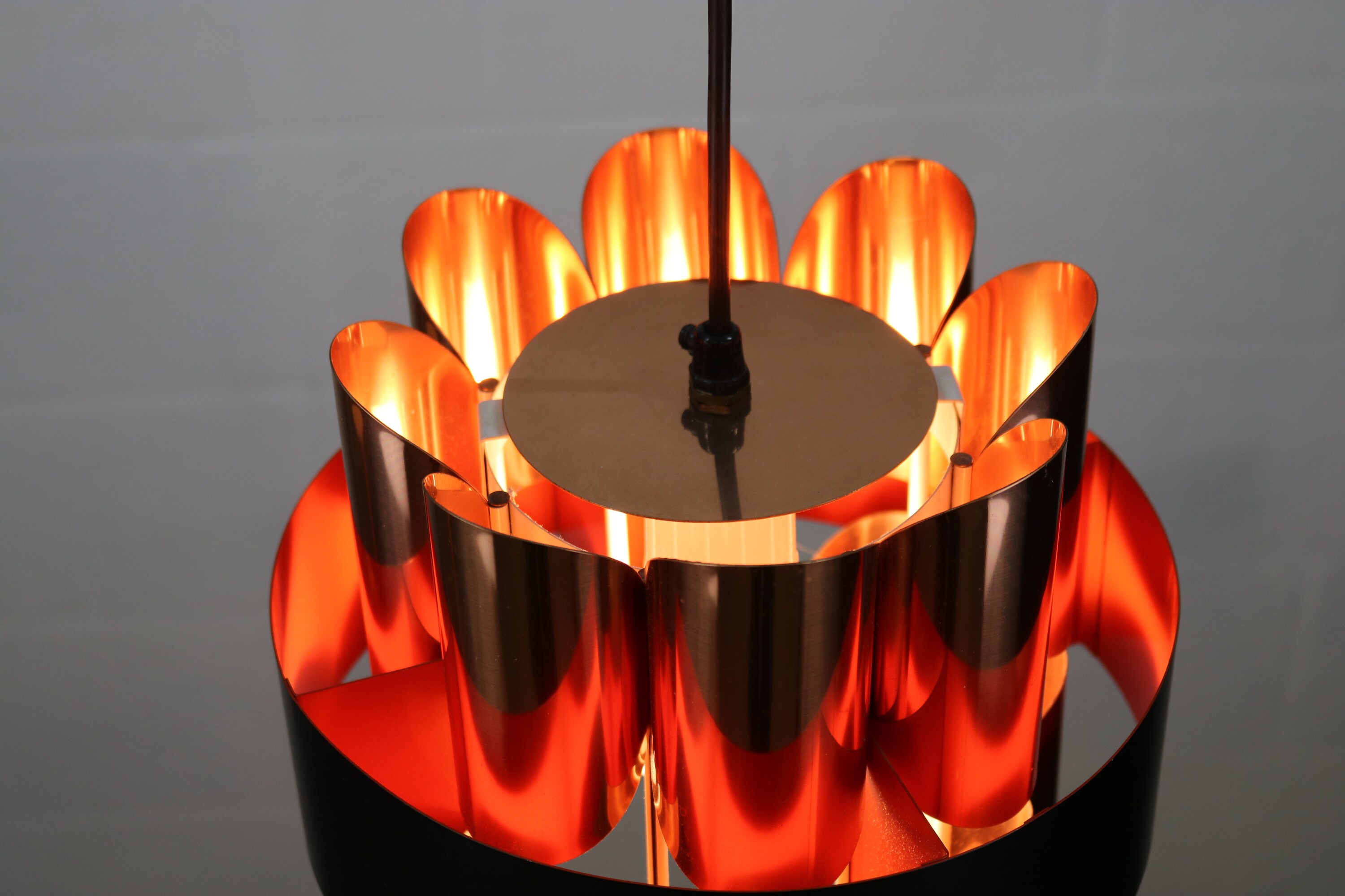 Classic Mid-century Pendant Lamp *** Werner Schou Classic Mid-century Pendant Lamp *** Werner Schou