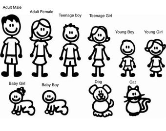 Free Free 106 Family Car Decal Svg SVG PNG EPS DXF File