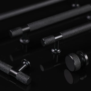 Black Cabinet Handles, Cabinet Knobs for Kitchens, Drawer & Cabinet Pulls, Dresser Knobs, Cabinet and Hardware