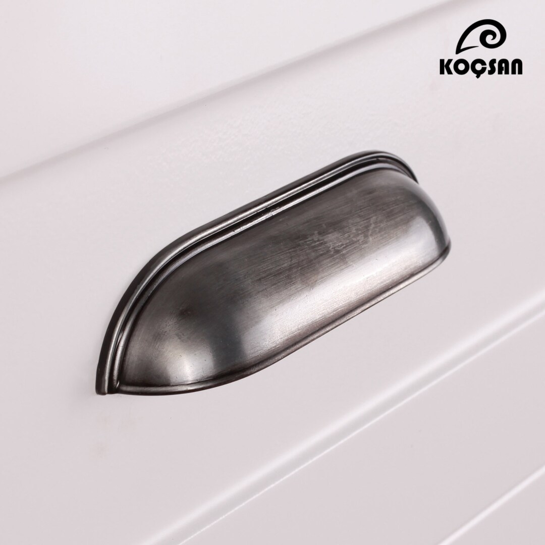 Rustic Silver Handle Retro Antique Silver Cabinet Handles Cabinet Hardware - Etsy