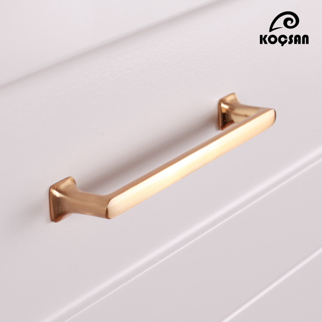 Luxury Solid Brass Gold Handles, Hardware, Drasser